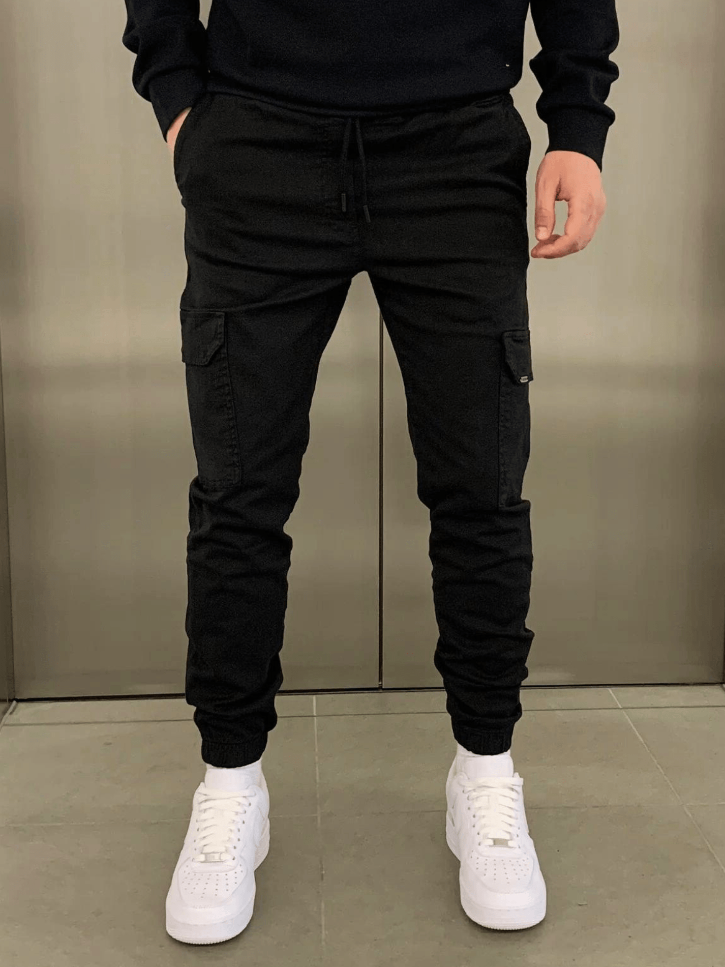 Jogger cargo pour homme coupe décontractée – pantalon confortable et moderne avec poches pratiques