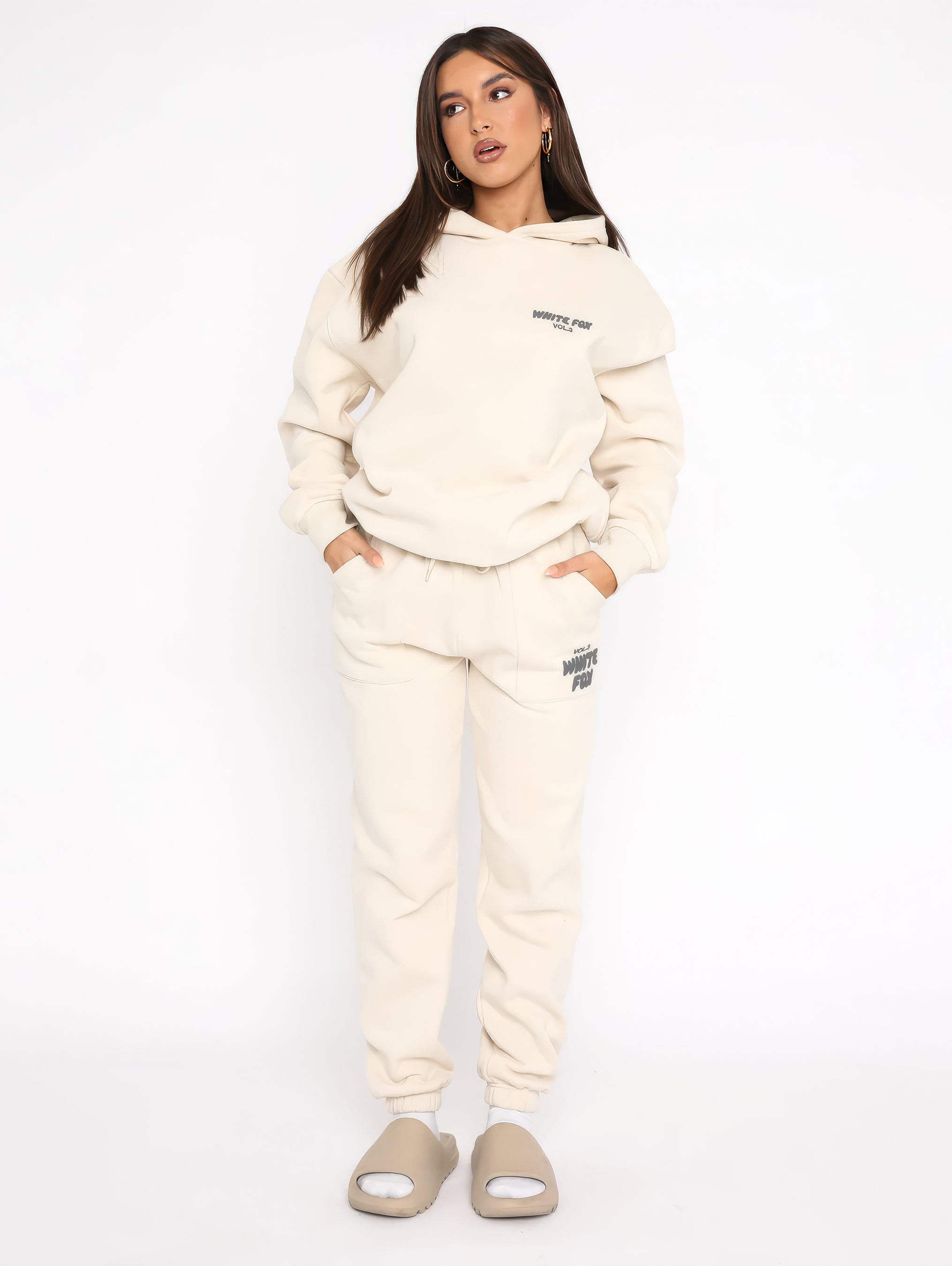 Ensemble Jogging Femme Oversize Hoodie & Pantalon Confort