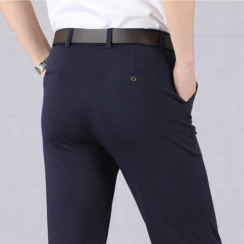 Pantalon homme slim extensible pour le bureau