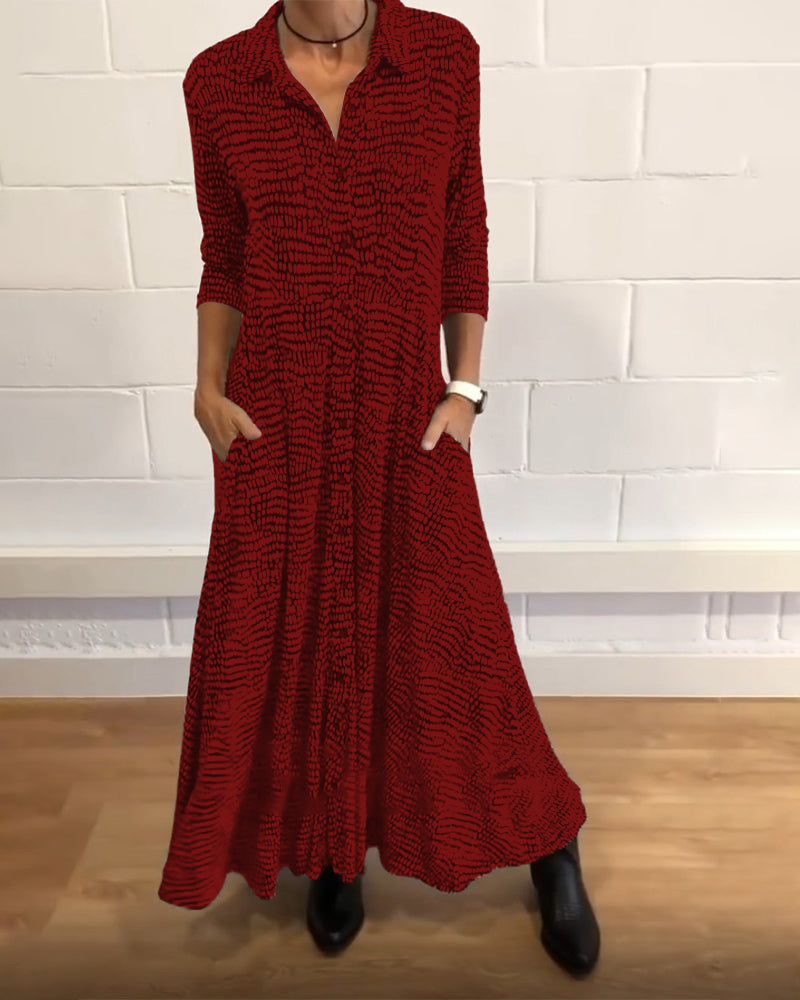 Robe longue femme vintage bohème – Élégante, flatteuse et polyvalente