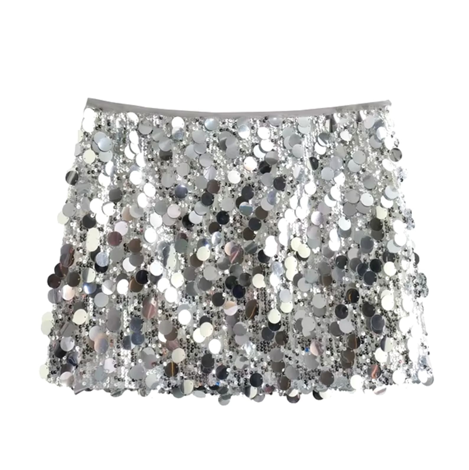 Mini Jupe à Paillettes Brillante – Élégance Festive