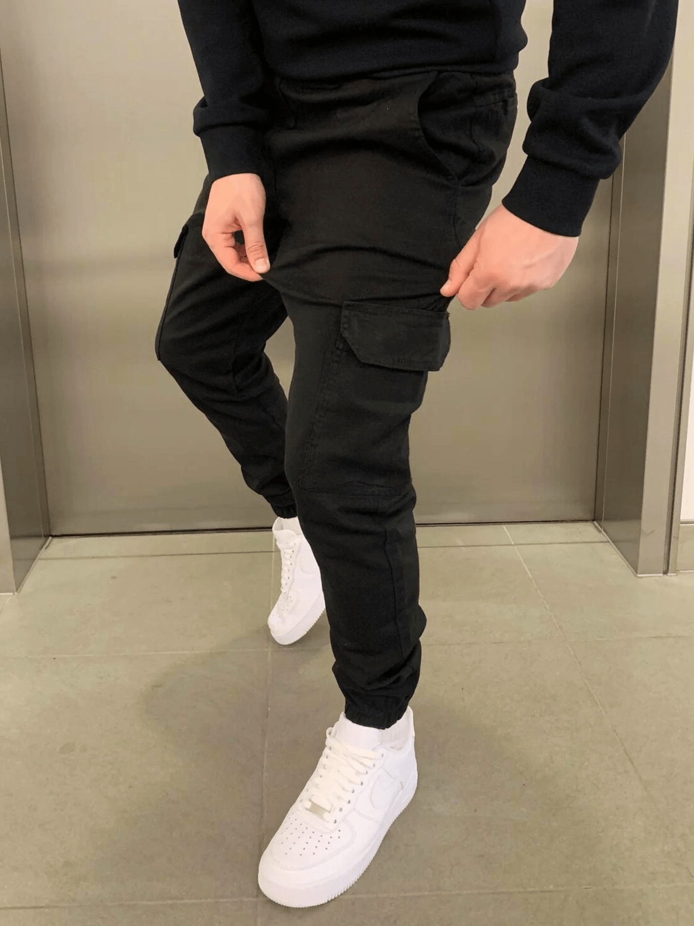 Jogger cargo pour homme coupe décontractée – pantalon confortable et moderne avec poches pratiques