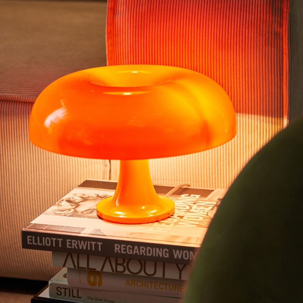 Lampe champignon vintage – Lampe design rétro italien lumière douce