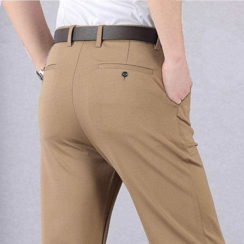 Pantalon homme slim extensible pour le bureau