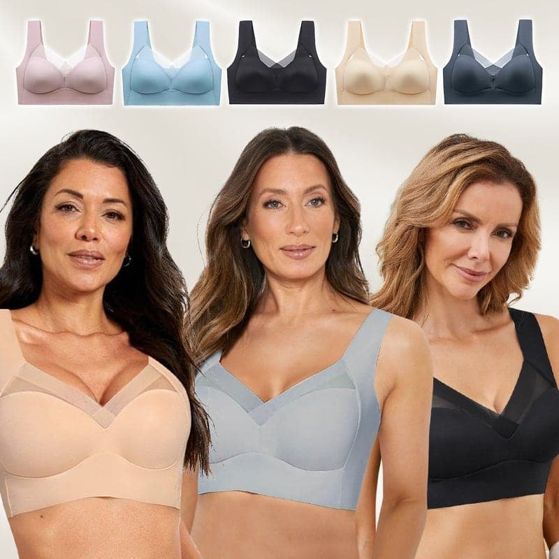 Soutien-Gorge Femme Sans Fil Push-Up Confort Sculptant Invisible