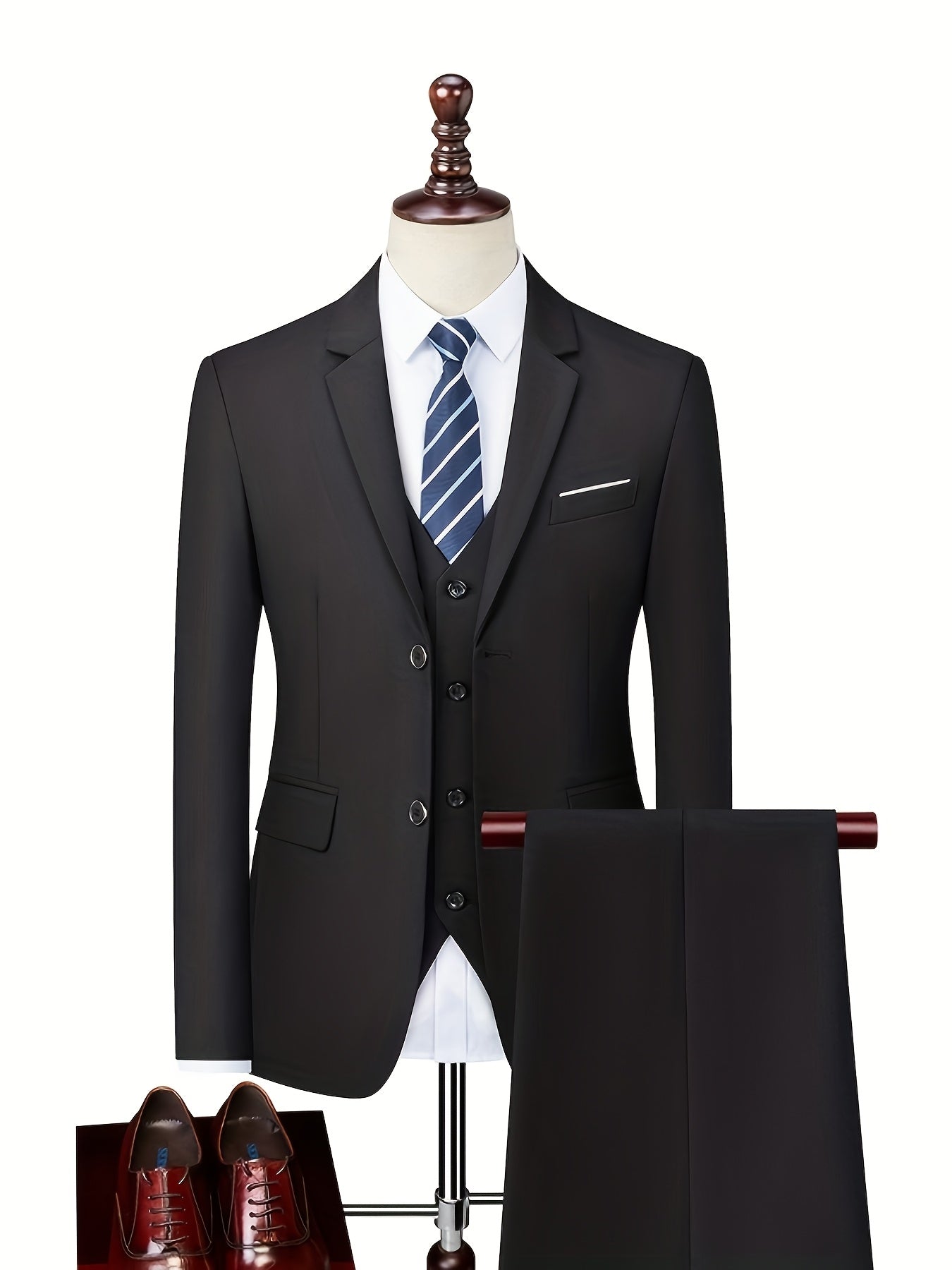 Costume Homme Élégant Deux Pièces – Coupe Moderne et Confort Premium