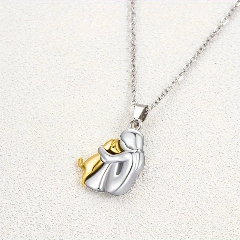 Collier design pour amoureux des chiens – bijou élégant et symbolique