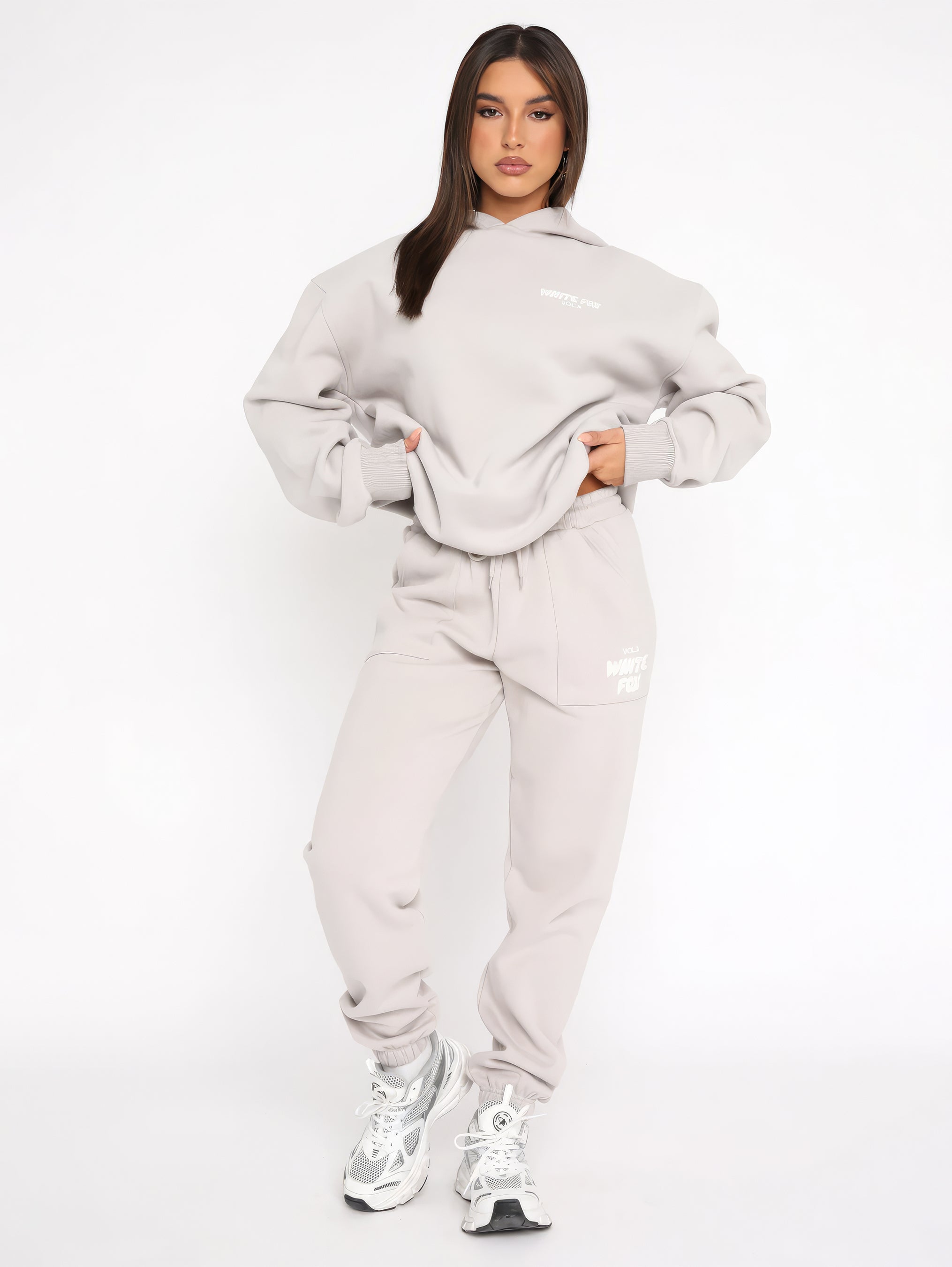 Ensemble Jogging Femme Oversize Hoodie & Pantalon Confort
