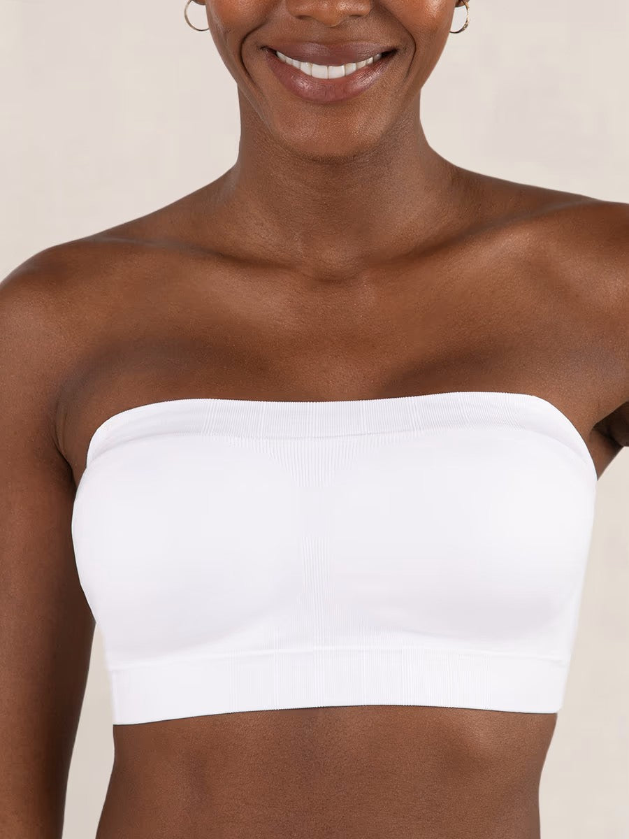 Soutien-gorge bandeau femme sans bretelles sans armature