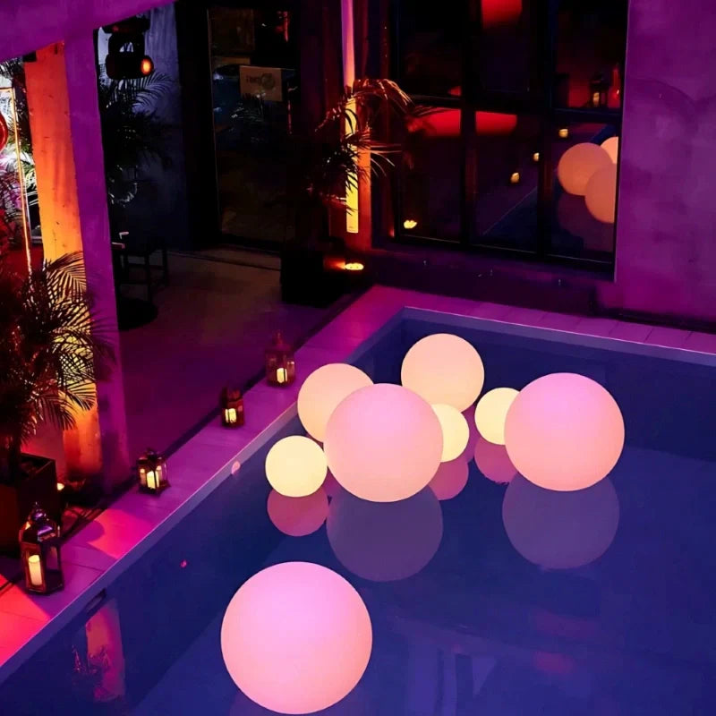 Lampe d’ambiance solaire multicolore – Lampe LED sans fil intérieur et extérieur