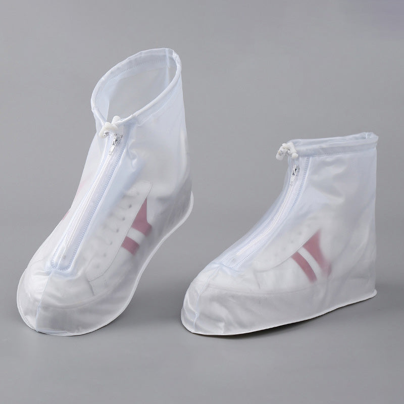 Couvre-chaussures imperméables zippés avec cordon ajustable