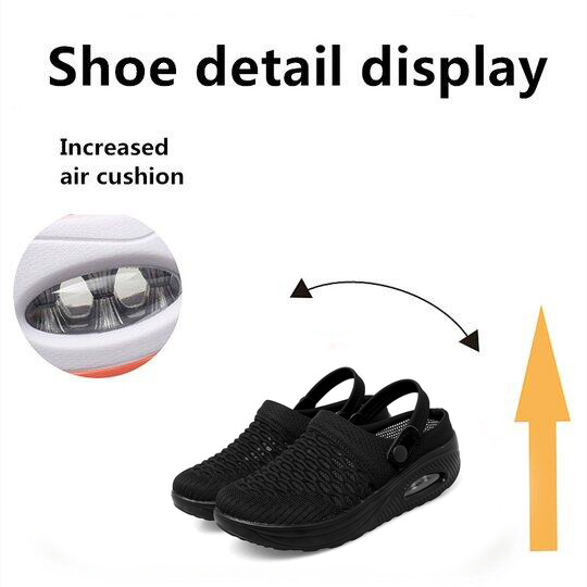 Chaussures Orthopédiques Femme Respirantes à Coussin d’Air