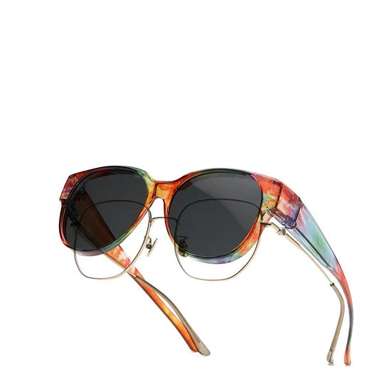Lunettes de Soleil Femme Œil de Chat Polarisées UV400 Chic