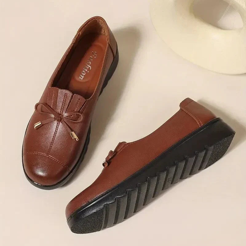 Mocassins Femme À Enfiler Semelle Souple Coupe Classique Usage Quotidien