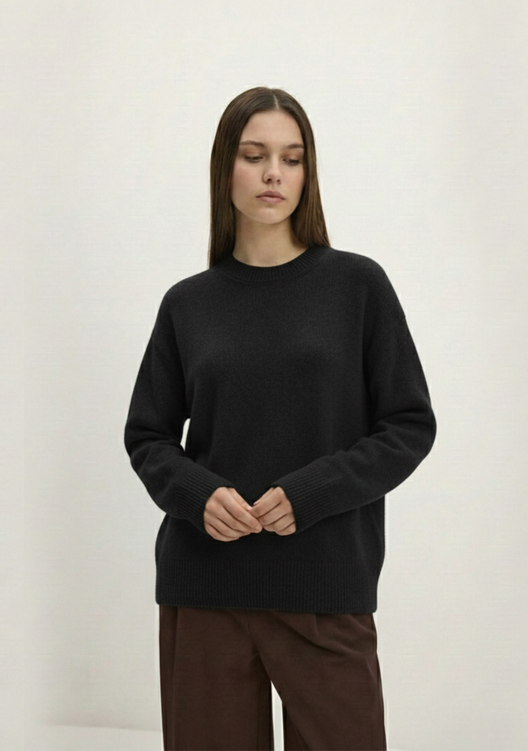 Pull en Maille Premium | Noémie – Noir