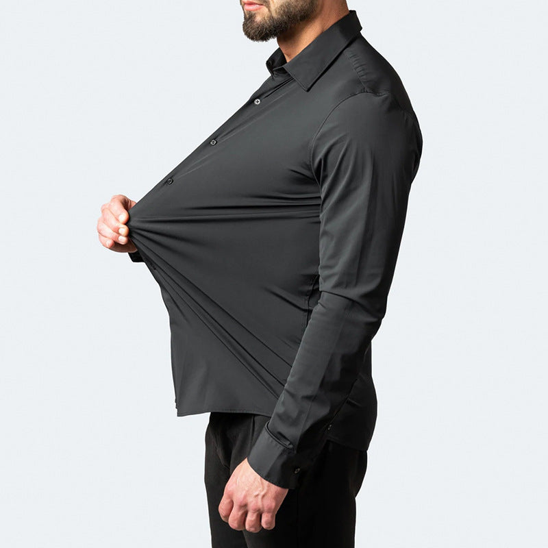 Chemise Homme Stretch Sans Repassage Coupe Élégante
