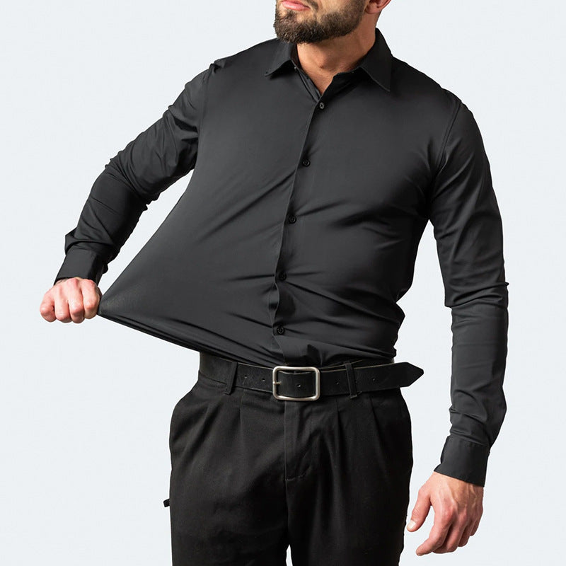 Chemise Homme Stretch Sans Repassage Coupe Élégante