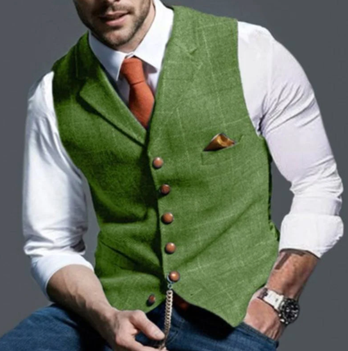 Gilet Homme Élégant – Confort, Style et Superposition Idéale