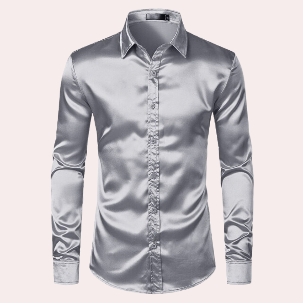 Chemise élégante à manches longues pour homme – Style classique et confort moderne