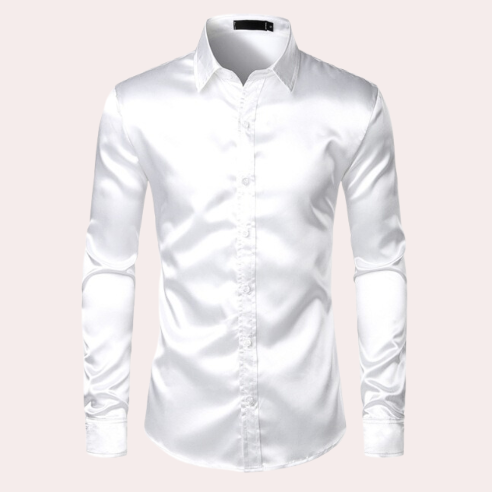 Chemise élégante à manches longues pour homme – Style classique et confort moderne