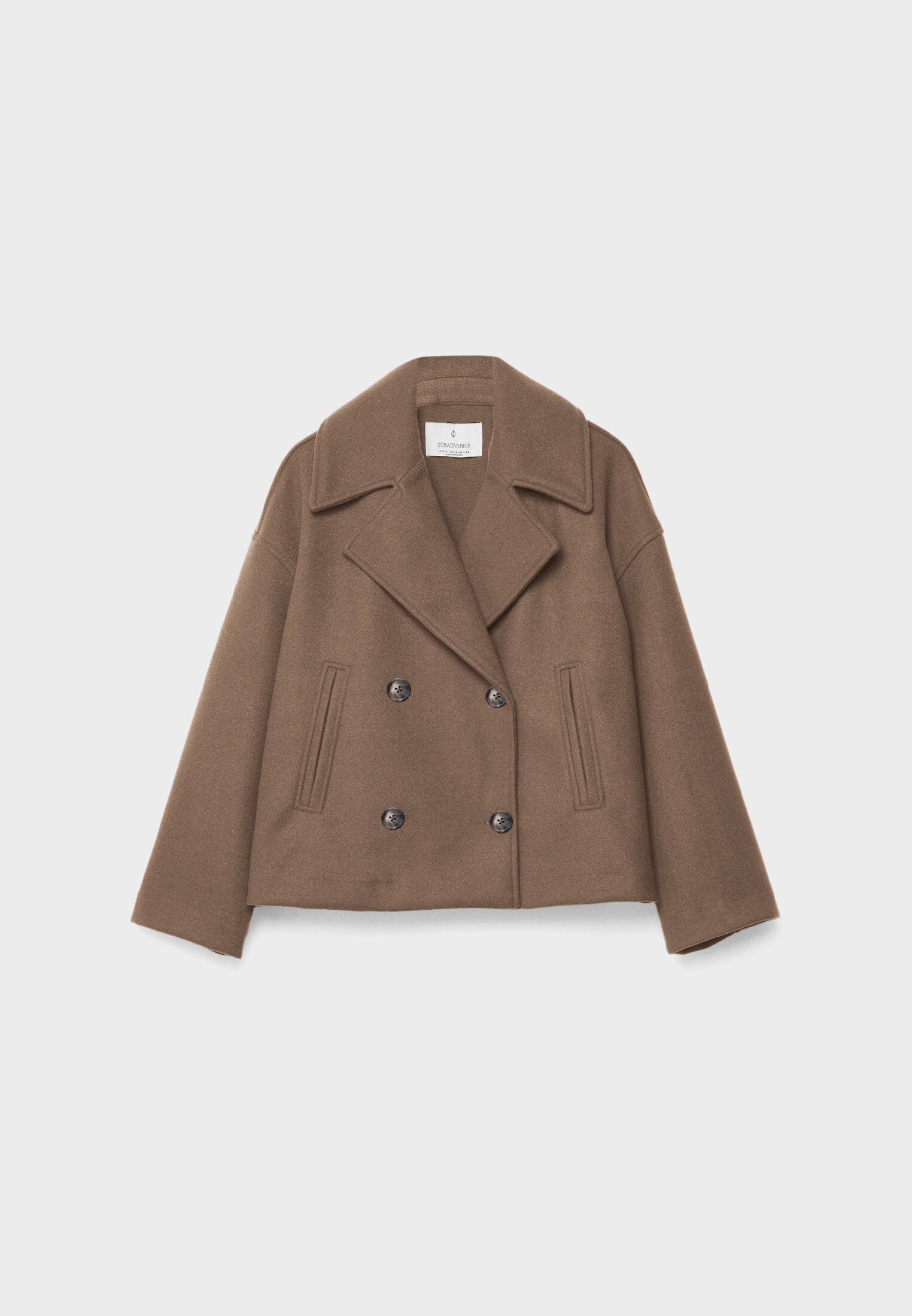 Veste Courte Femme Double Boutonnage Coupe Élégante