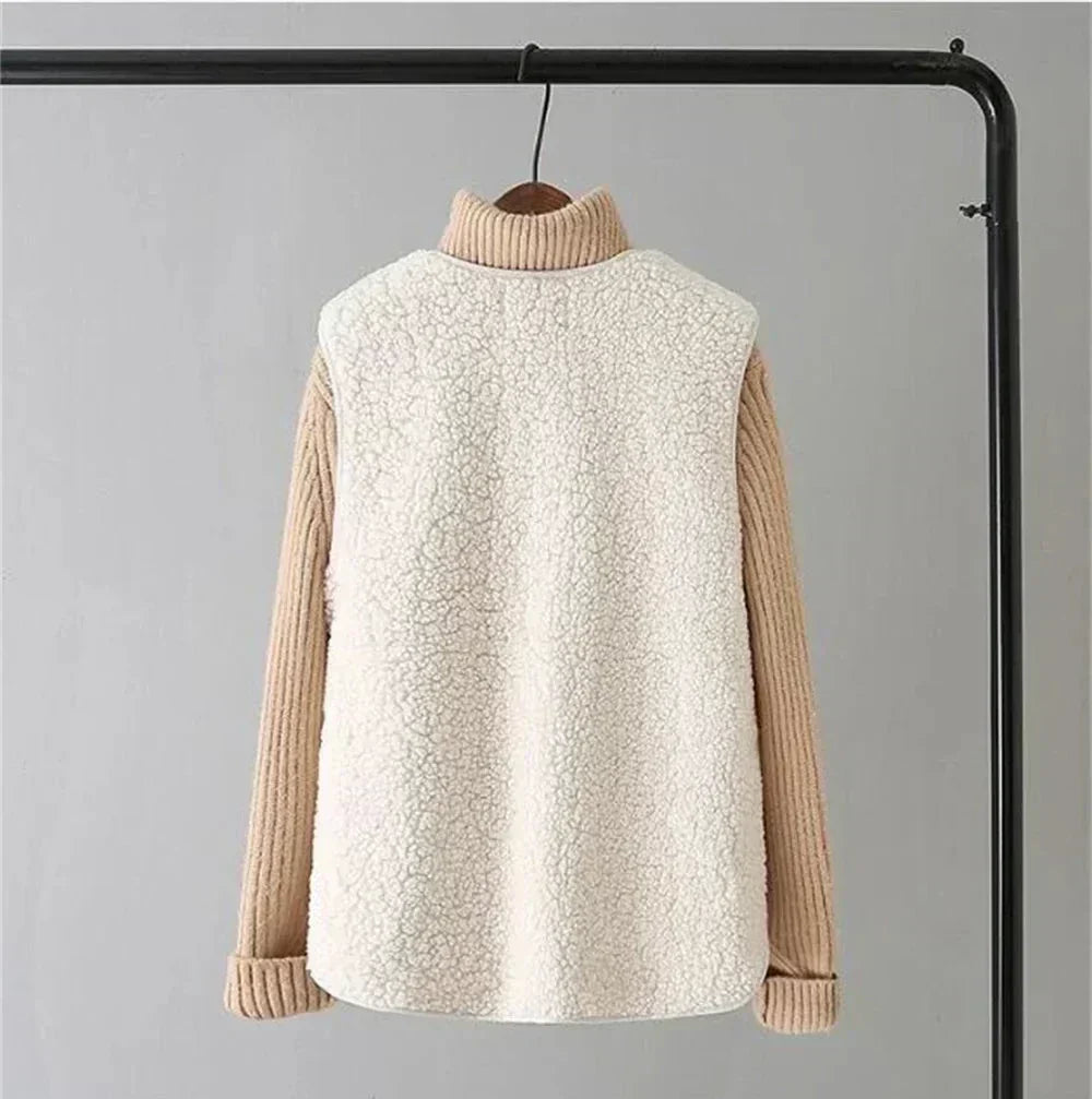 Cardigan classique femme doux et élégant – coupe fluide, manches longues et style intemporel
