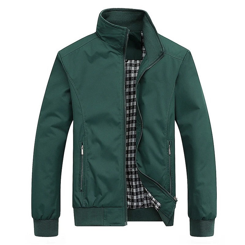 Veste Homme Légère Col Montant Style Moderne