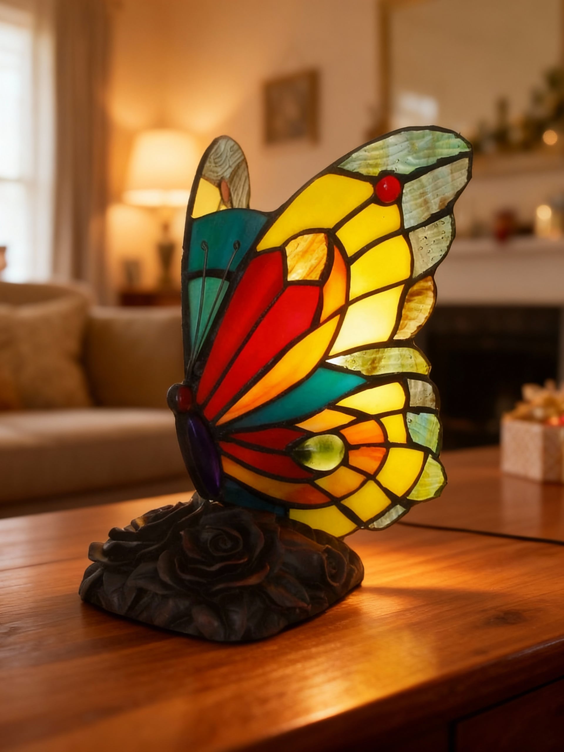 Lampe Arc-en-Ciel Ailes – Lampe de Table Décorative LED Colorée Ambiance