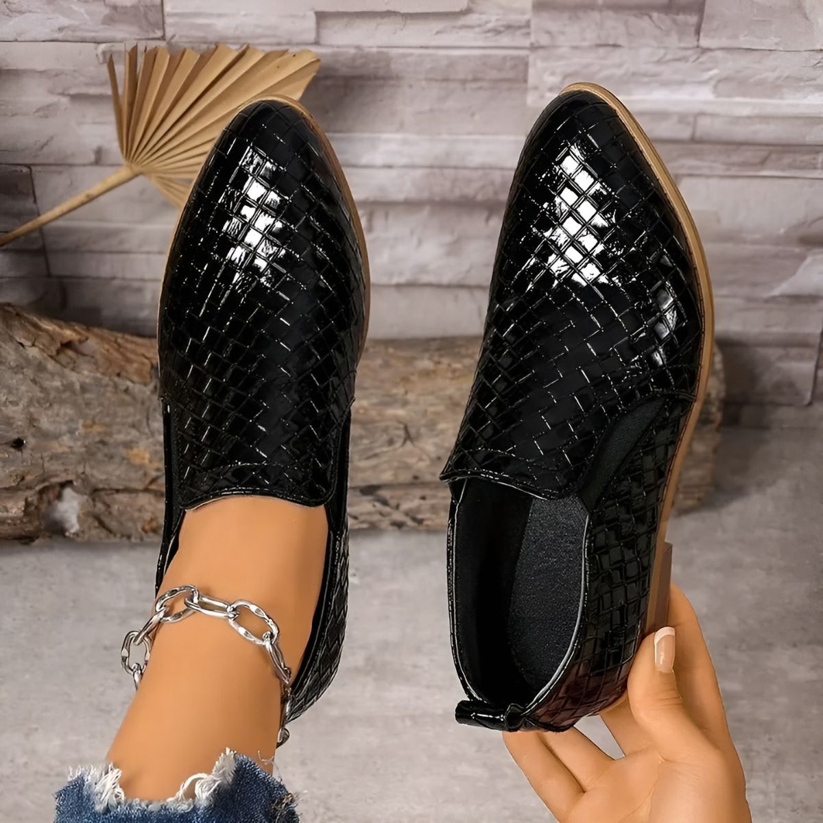 Chaussures Oxford Véganes – Élégance Classique et Confort Moderne