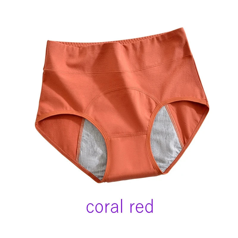 Culotte menstruelle femme taille haute anti-fuite en coton – qualité supérieure conçue pour durer des années