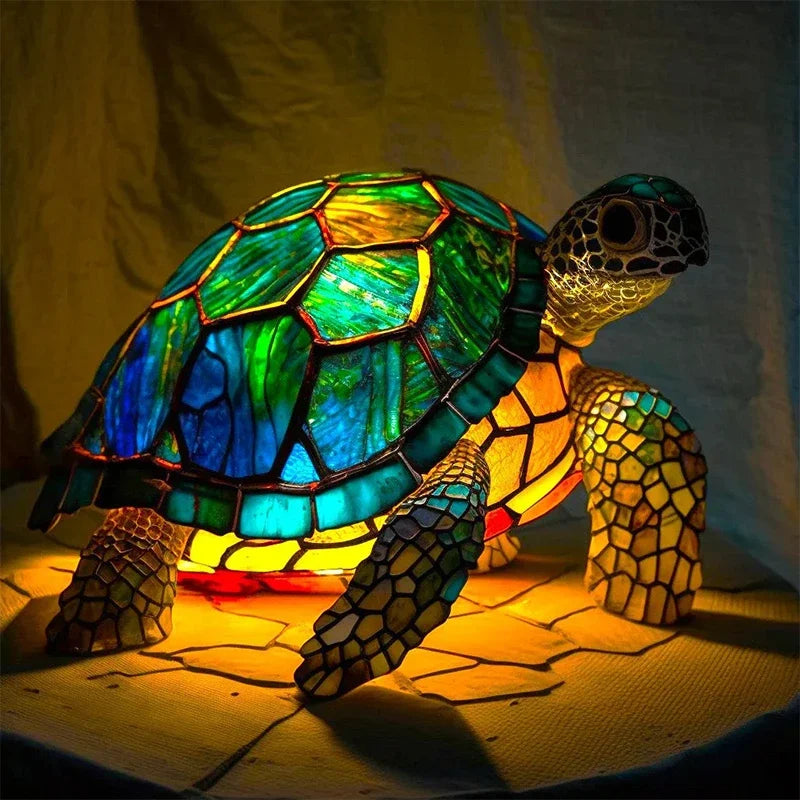 Esprit de la Tortue Molokai – lampe décorative design originale – 17,5 × 17 cm