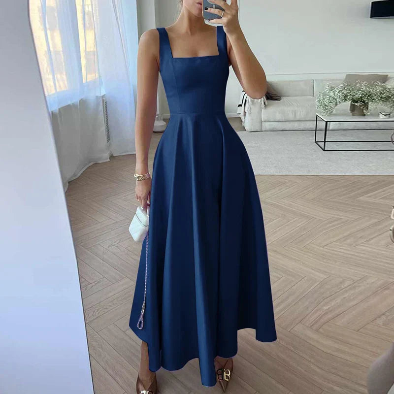 Robe Maxi Femme au Style Moderne et Élégant