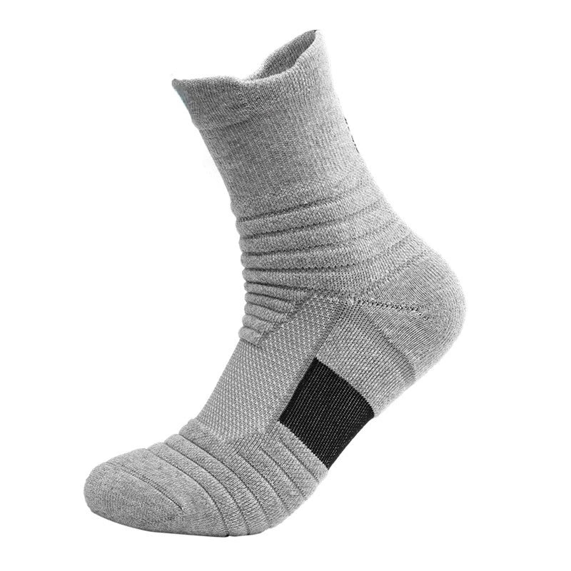1/3 paires de chaussettes de Football antidérapantes pour hommes, chaussettes en coton, Tube court et Long, chaussettes de Sport respirantes et déodorantes 39-45