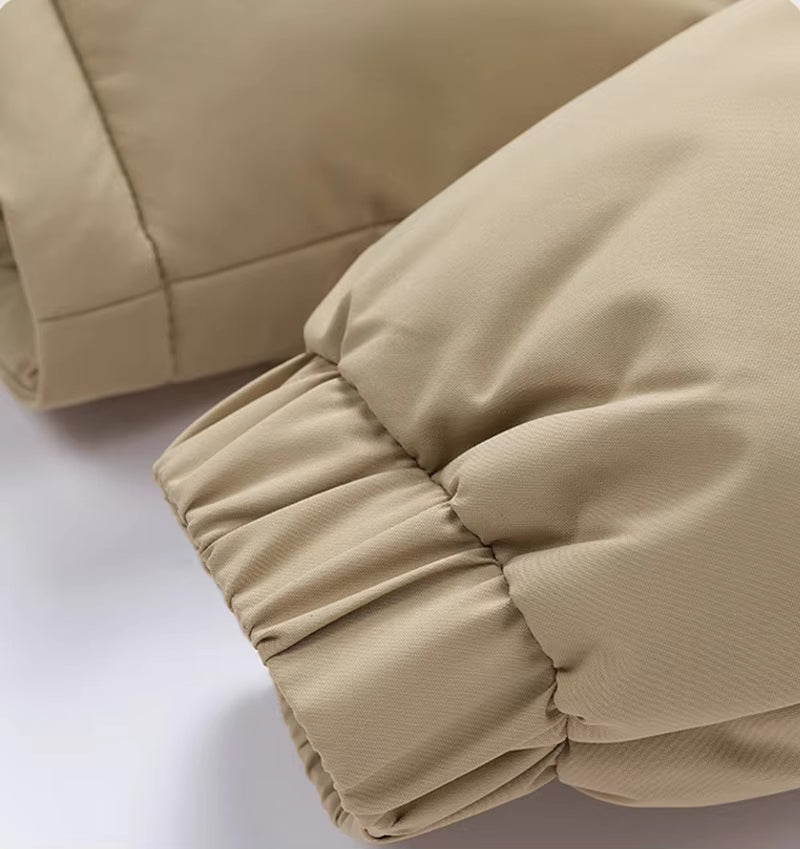 Veste matelassée homme à capuche et fermeture zippée