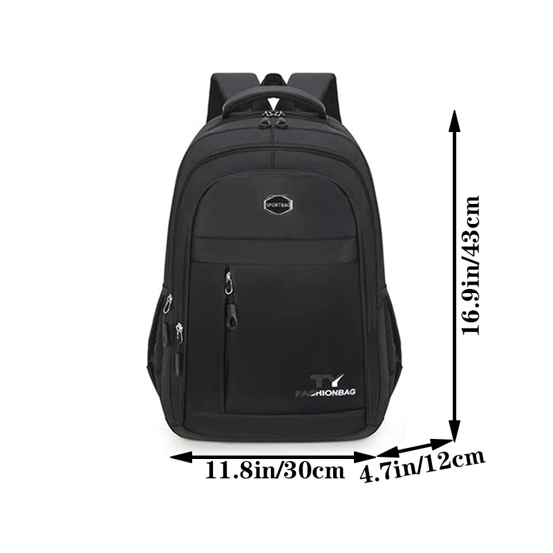 Sac à dos scolaire unisexe grande capacité – Cartable, sac d’école et de voyage en nylon