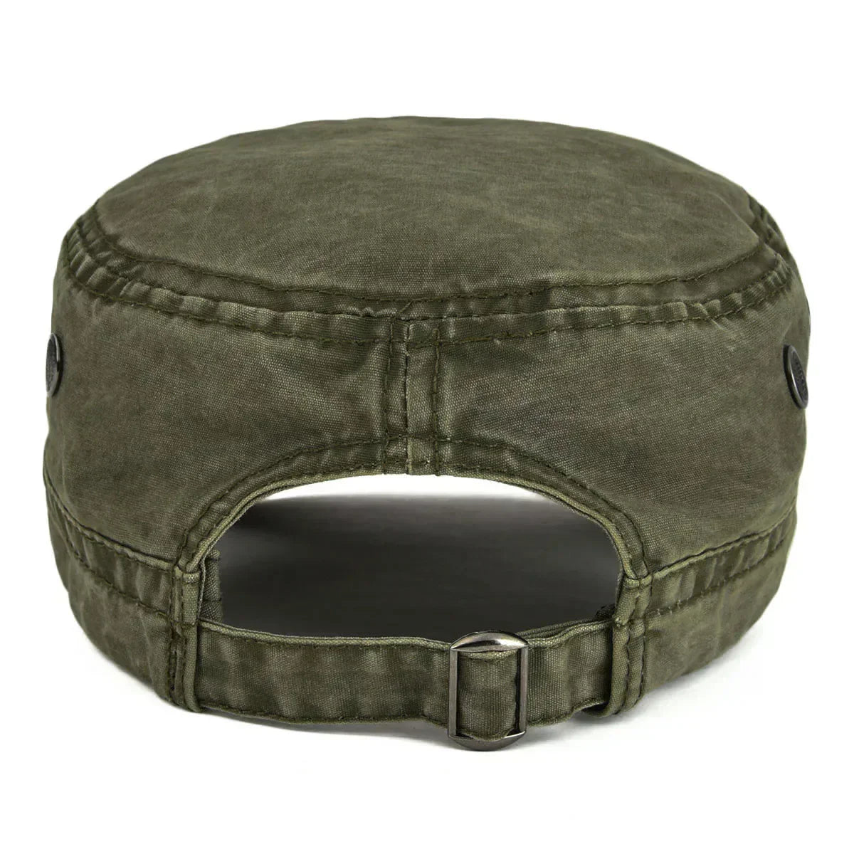 Casquette militaire pour homme en coton résistant – style vintage ajustable et intemporel