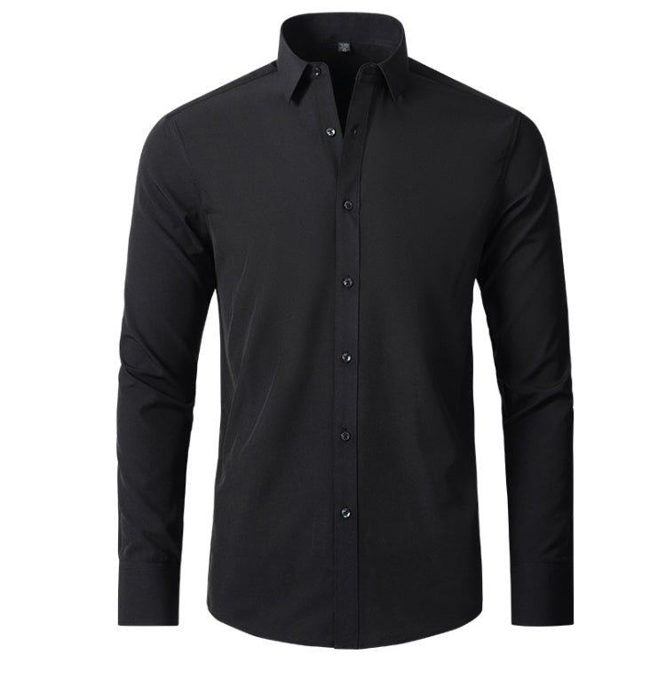 Chemise stretch Noah pour homme – Coupe ajustée, confort flexible et style élégant