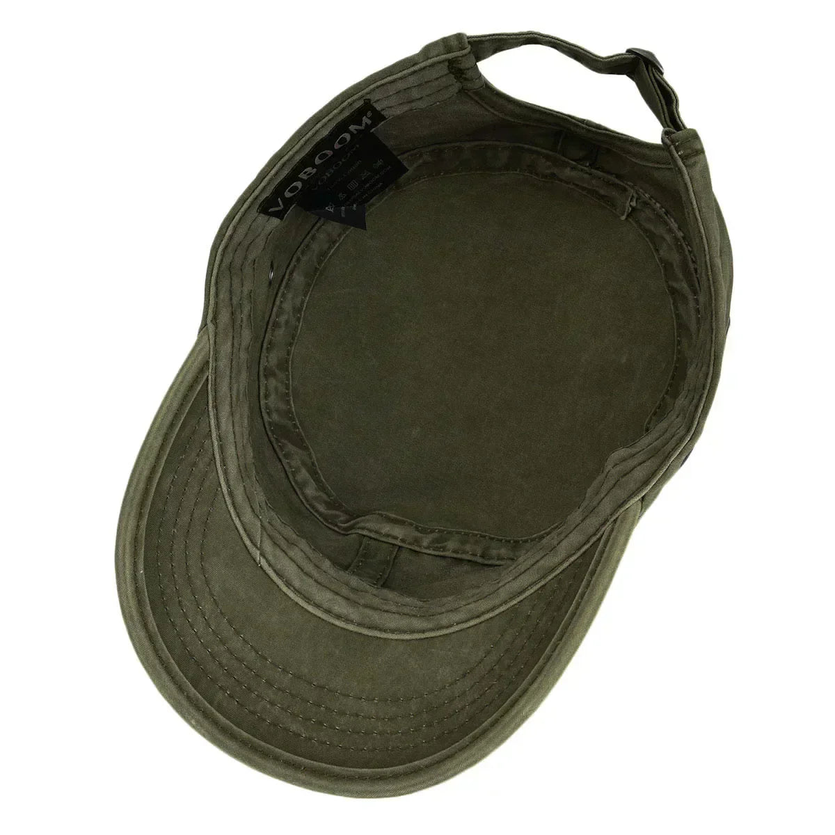 Casquette militaire pour homme en coton résistant – style vintage ajustable et intemporel