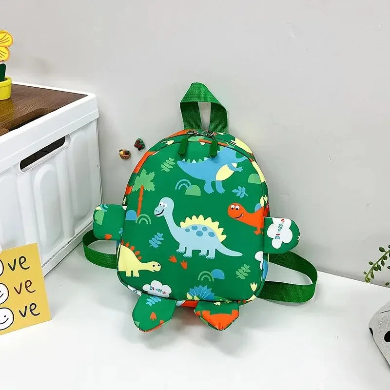 Sac à dos enfant dinosaure en nylon pour école maternelle