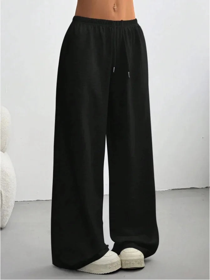 Pantalon Jogging Large Femme au Style Décontracté et Confortable