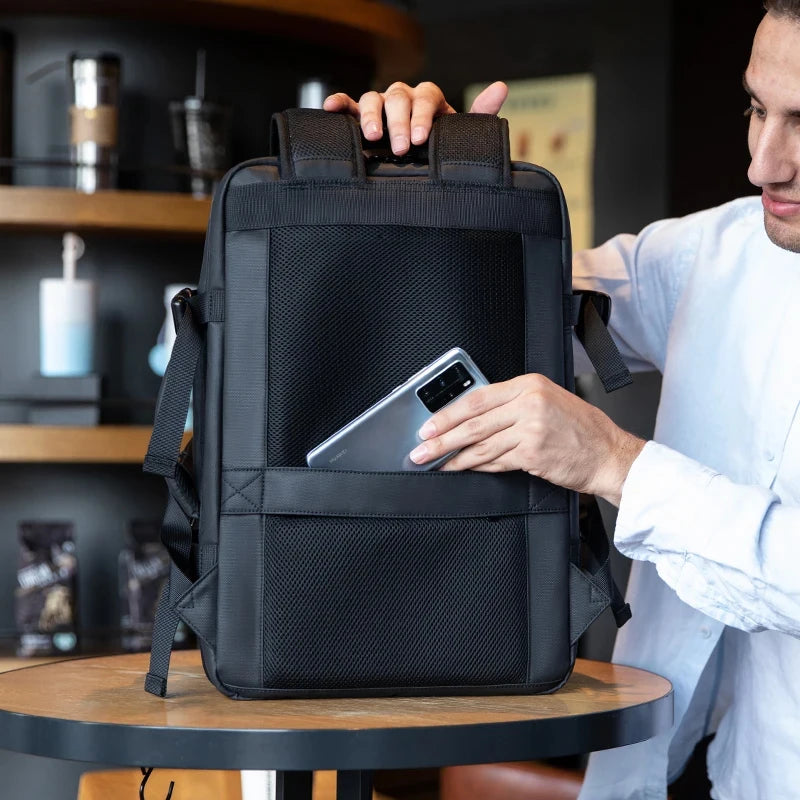 Sac à dos homme extensible grande capacité – Sac scolaire, cartable, sac à livres, sac de sport, ordinateur et voyage
