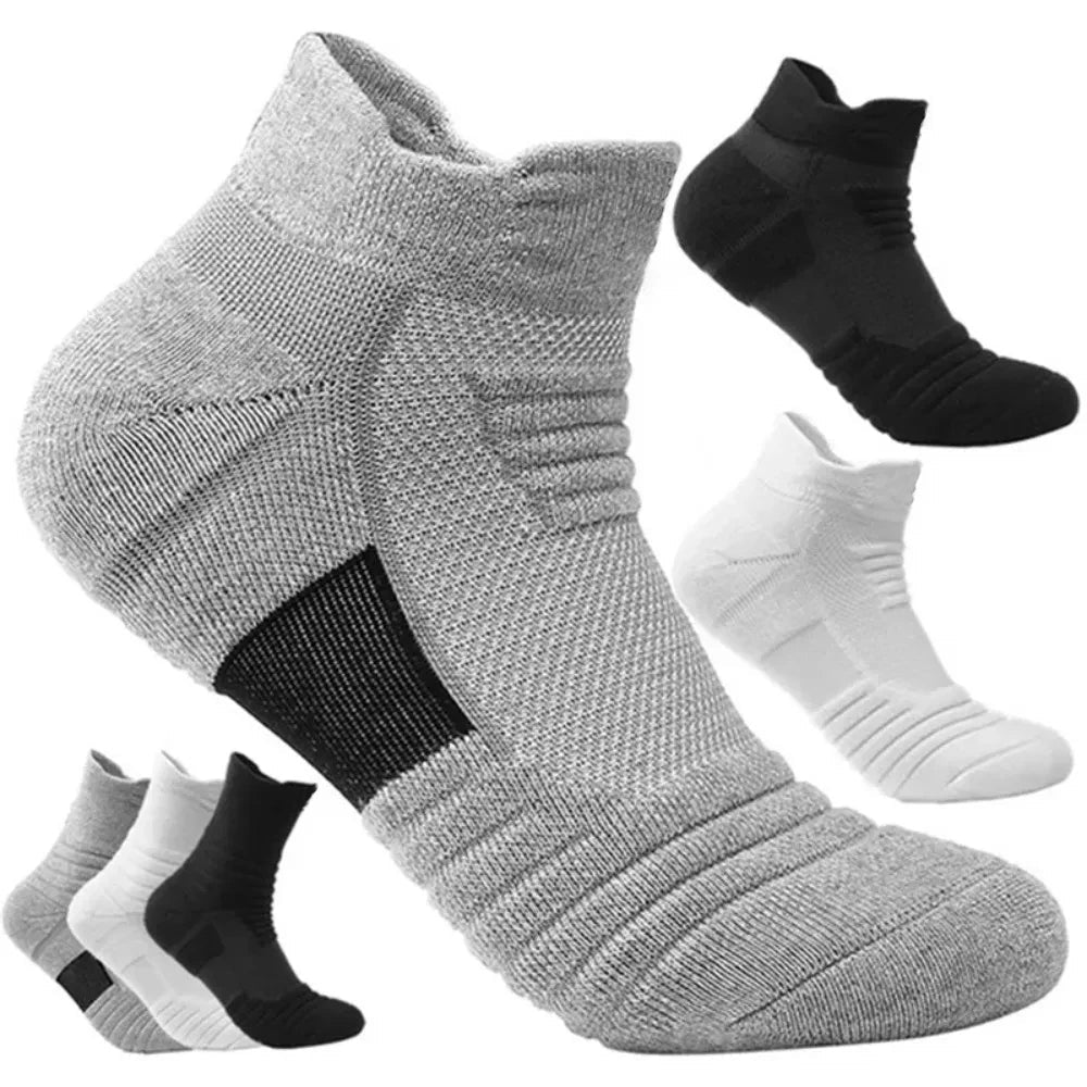 Chaussettes sport homme antidérapantes respirantes