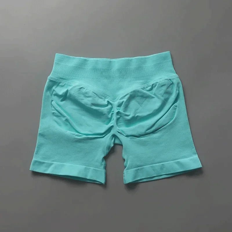 Shorts de sport ajustés | Short de sport pour femmes, 4.5 pouces, pour gymnastique, Yoga, course à pied, exercice, tricot de qualité, respirant, sans couture, vêtements de mise en forme