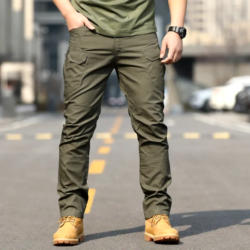 Pantalon Cargo Homme Stretch Coupe Moderne