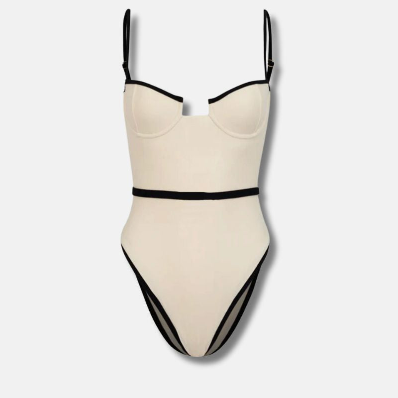 Maillot de Bain Une Pièce Élégant Femme