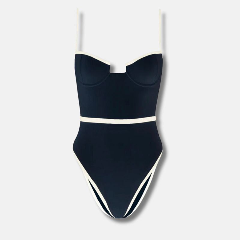 Maillot de Bain Une Pièce Élégant Femme
