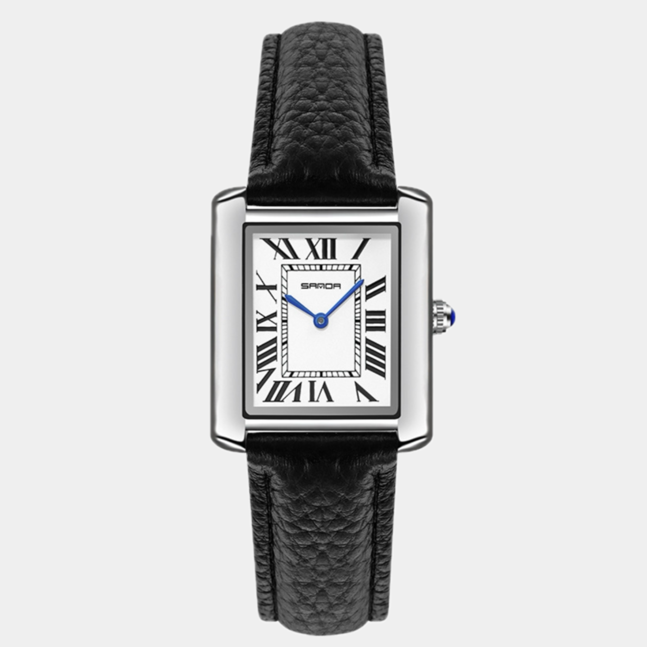 Montre rectangulaire pour homme – design élégant et intemporel