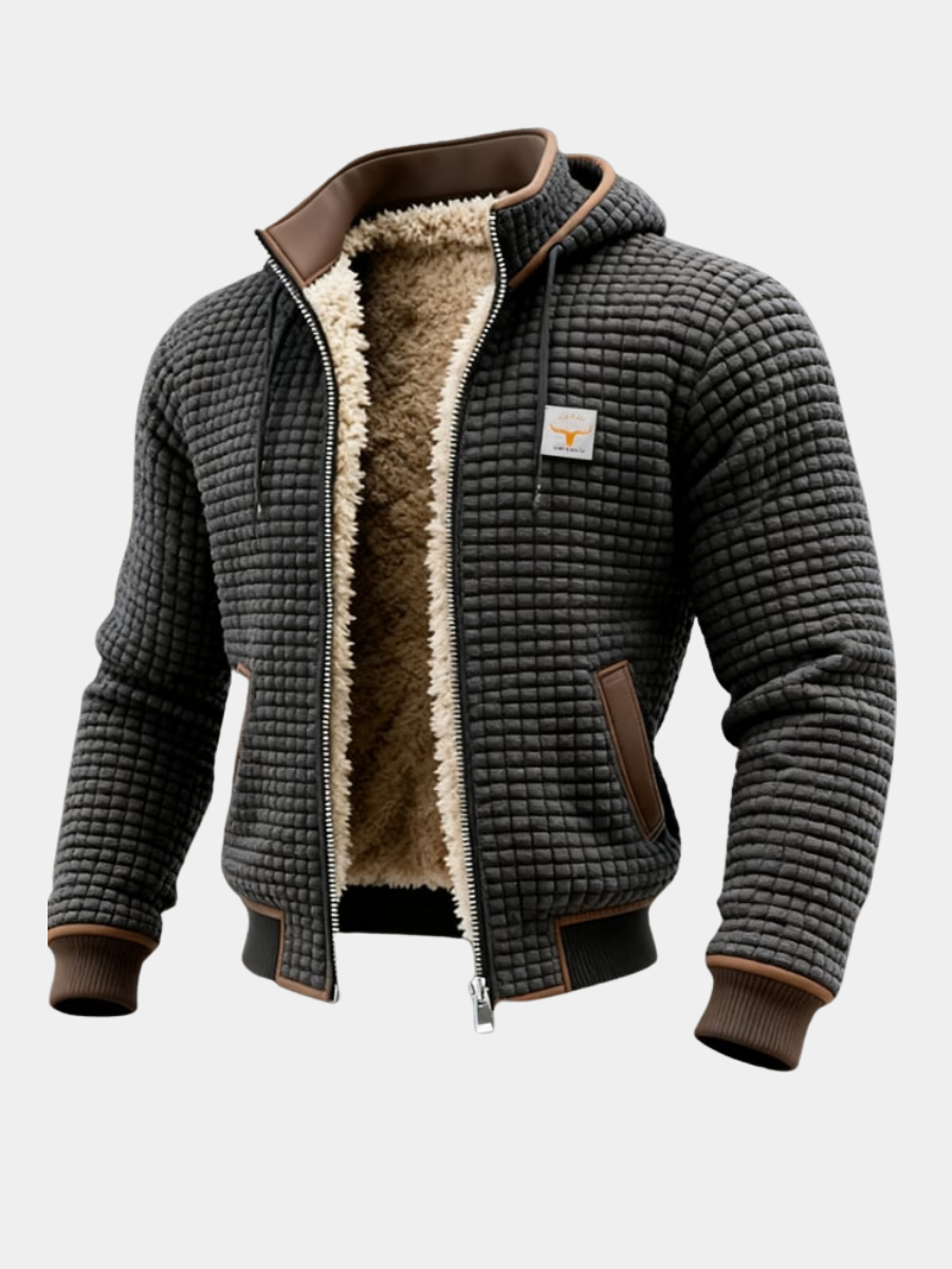 Veste Homme Chaude d’Hiver – Isolation Thermique et Protection Coupe-Vent