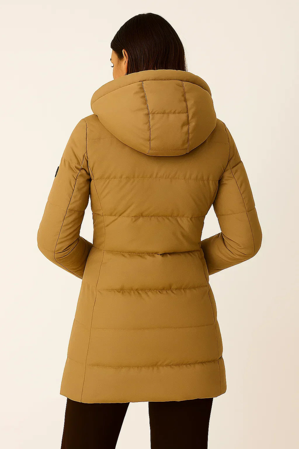 Manteau long matelassé femme – doudoune chaude et légère pour l’hiver
