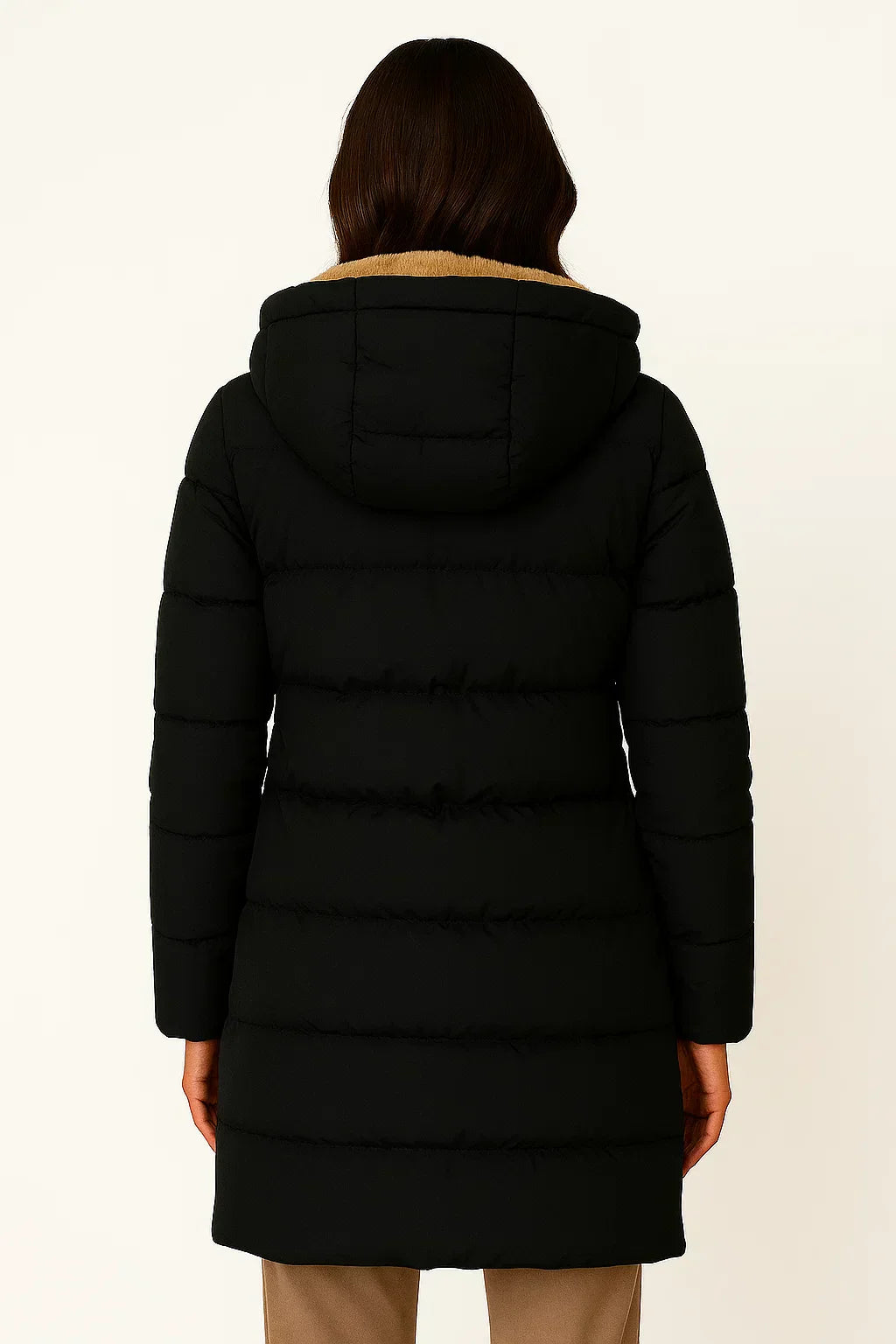 Manteau long matelassé femme – doudoune chaude et légère pour l’hiver